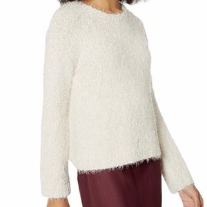 BB Dakota Fuzzy Knit Boucle Sweater